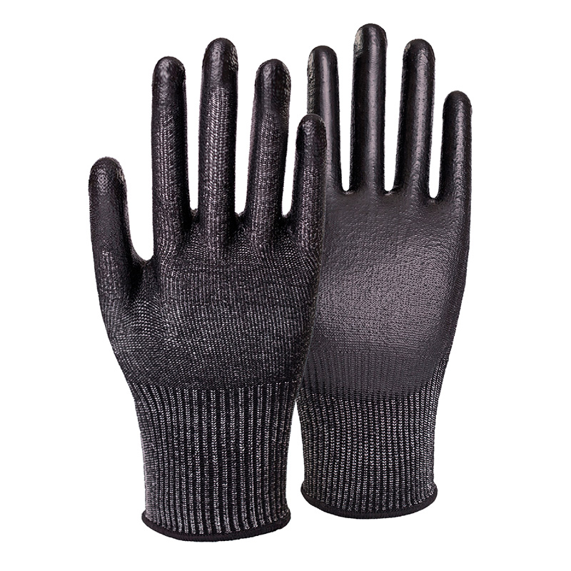 13G cut D/A4 PU palm coated gloves-Glass and Steel Free