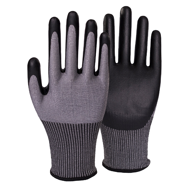 13G cut C/A3 DexiFoam coated gloves-Glass Fibre