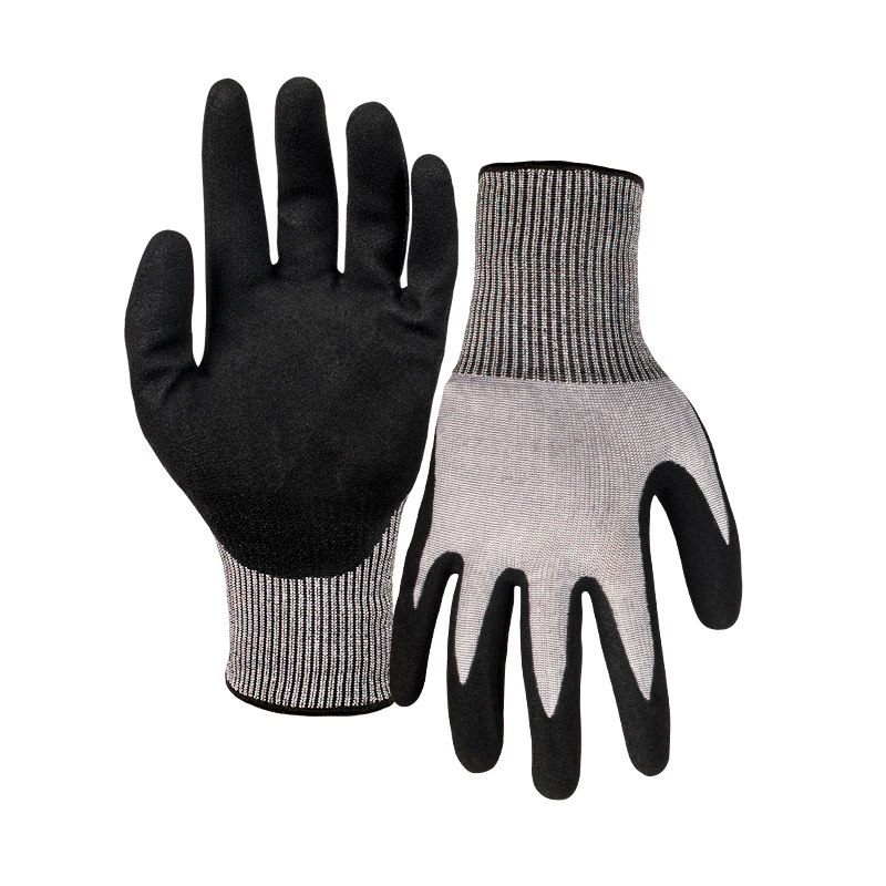 18G cut D/A4 G-Flex palm coated gloves-Glass and Steel Free