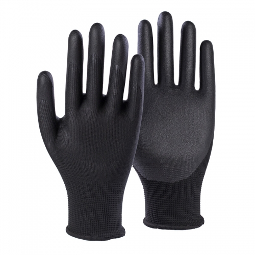 18G nylon shell DexiFoam palm coated gloves