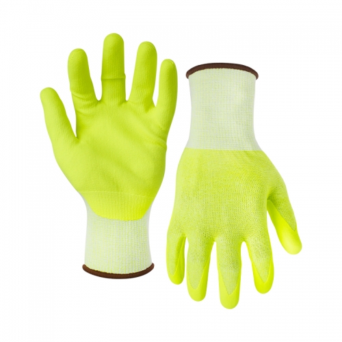 15G cut D/A4 DexiTouch palm coated gloves-Glass and Steel Free