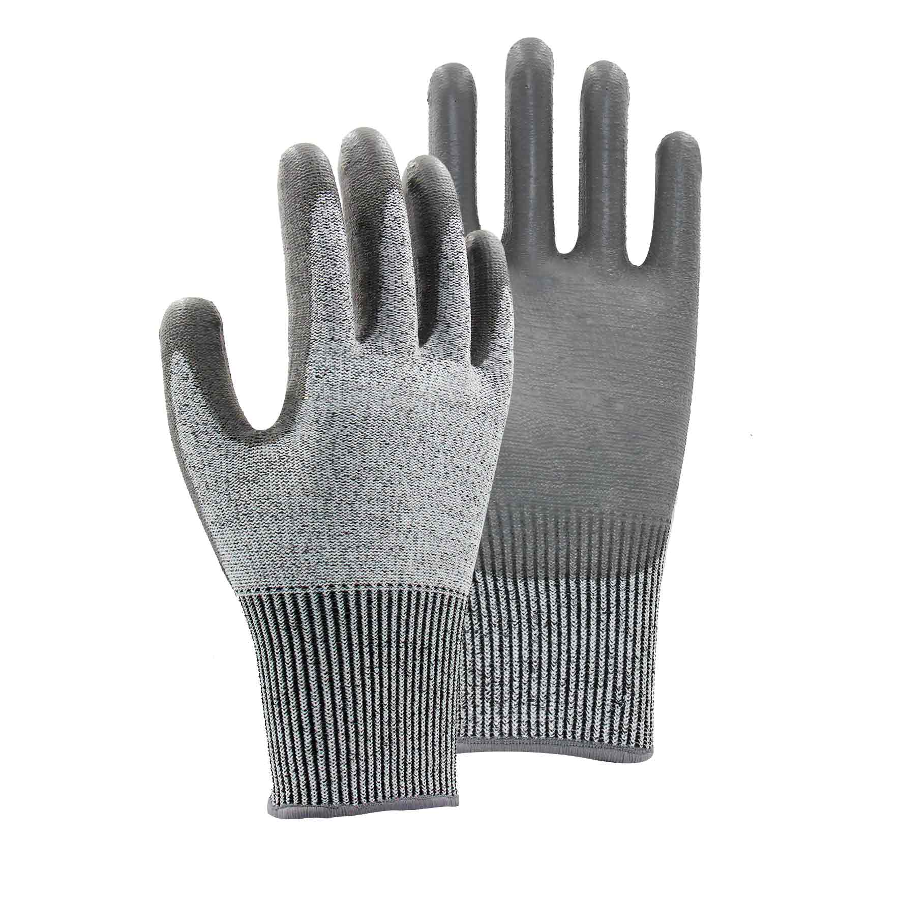 13G cut D/A4 PU palm coated gloves-Glass Fibre