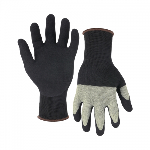15G micro fibre shell G-Flex palm coated gloves