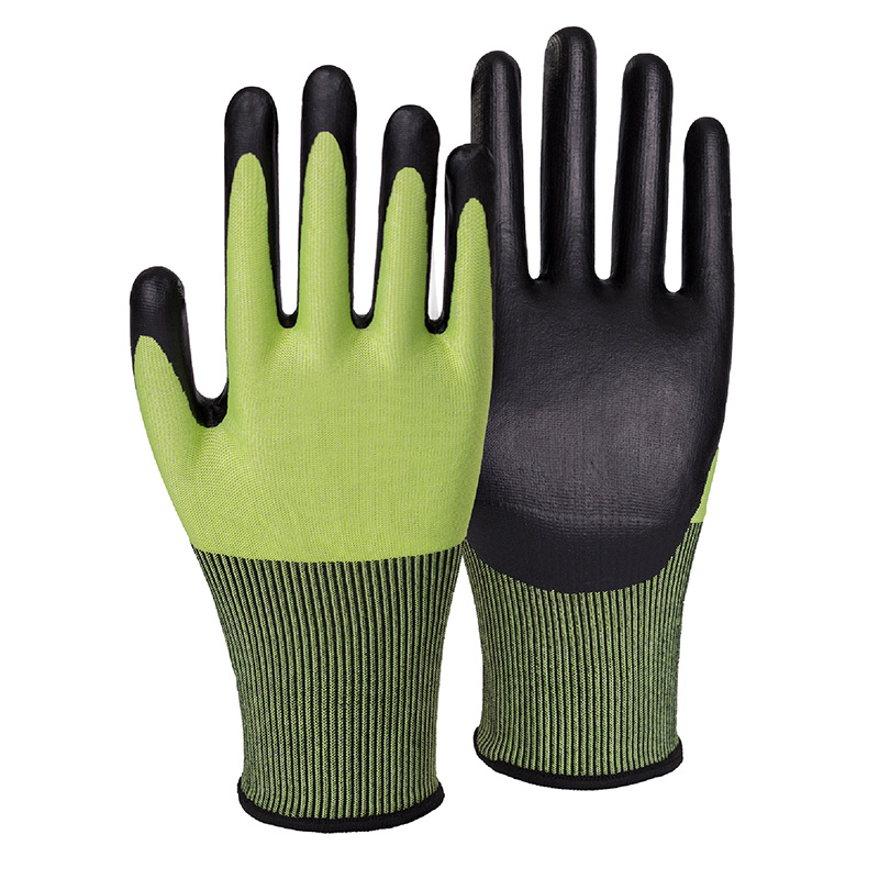 13G cut E/A5 DexiFoam coated gloves-Glass and Steel Free