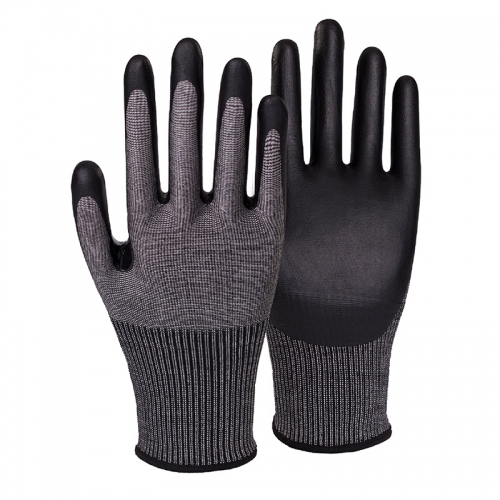 15G cut C/A3 DexiFoam palm coated gloves-Glass and Steel Free