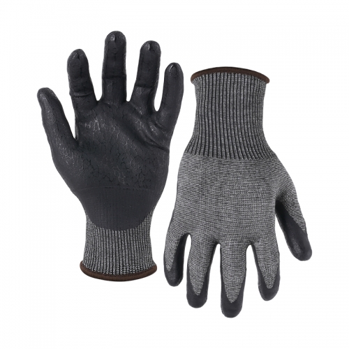 15G cut D/A4 UNIQFLEX palm coated gloves-Glass and Steel Free