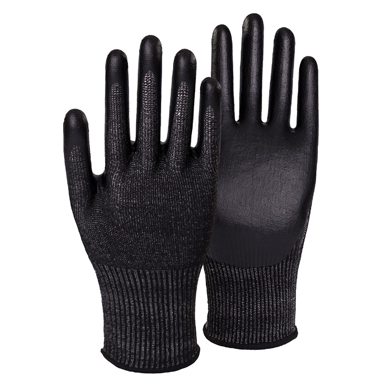 13G cut D/A4 DexiFoam palm coated gloves-Glass and Steel Free
