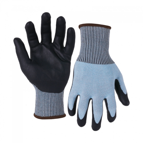 13G cut E/A5 DexiFoam coated gloves-Steel/Glass Fibre